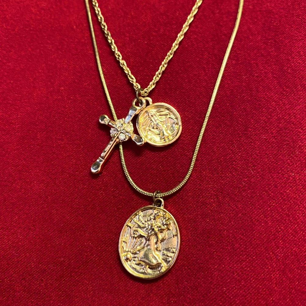 Layered Gold Necklace